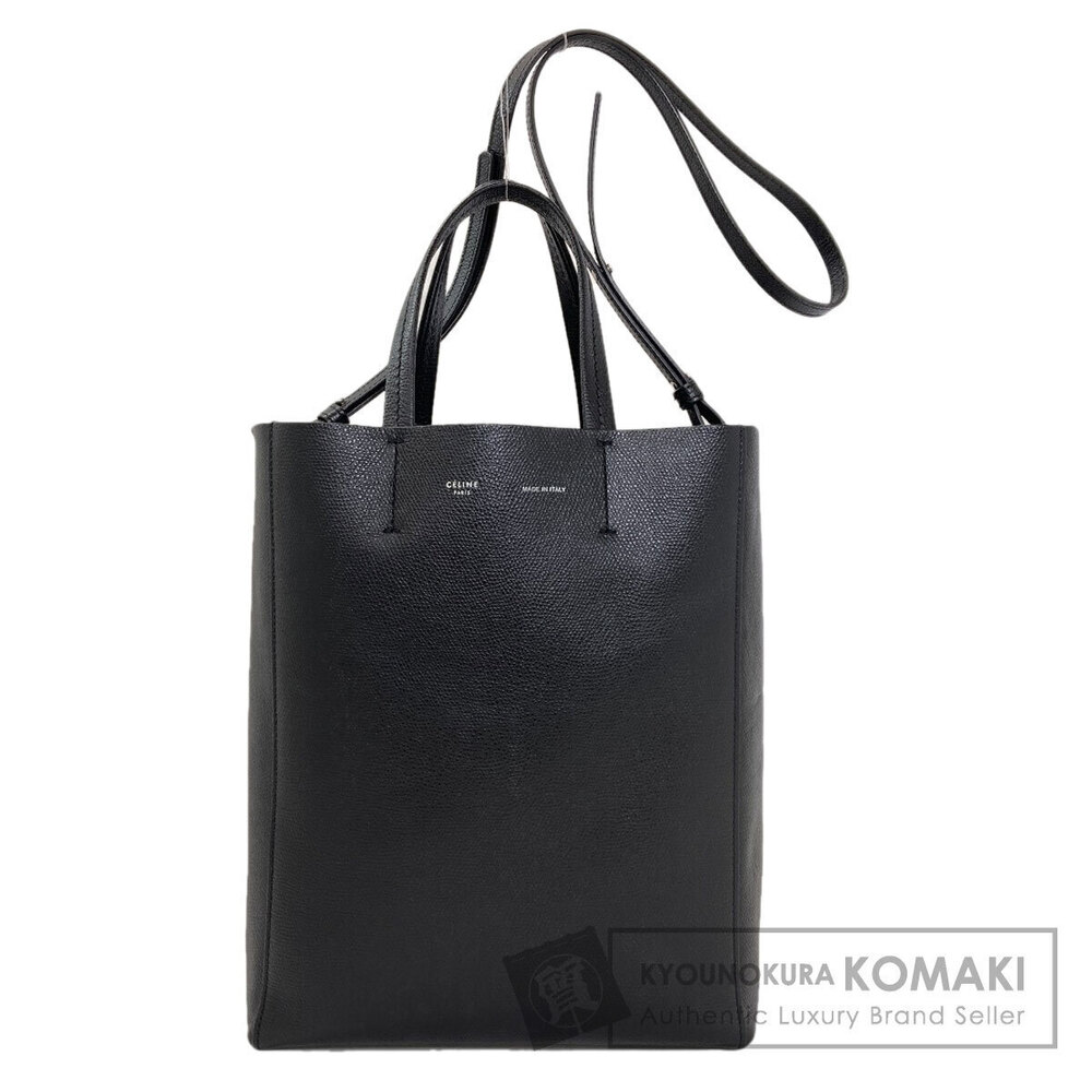Celine Vertical Cabas Handbag Leather